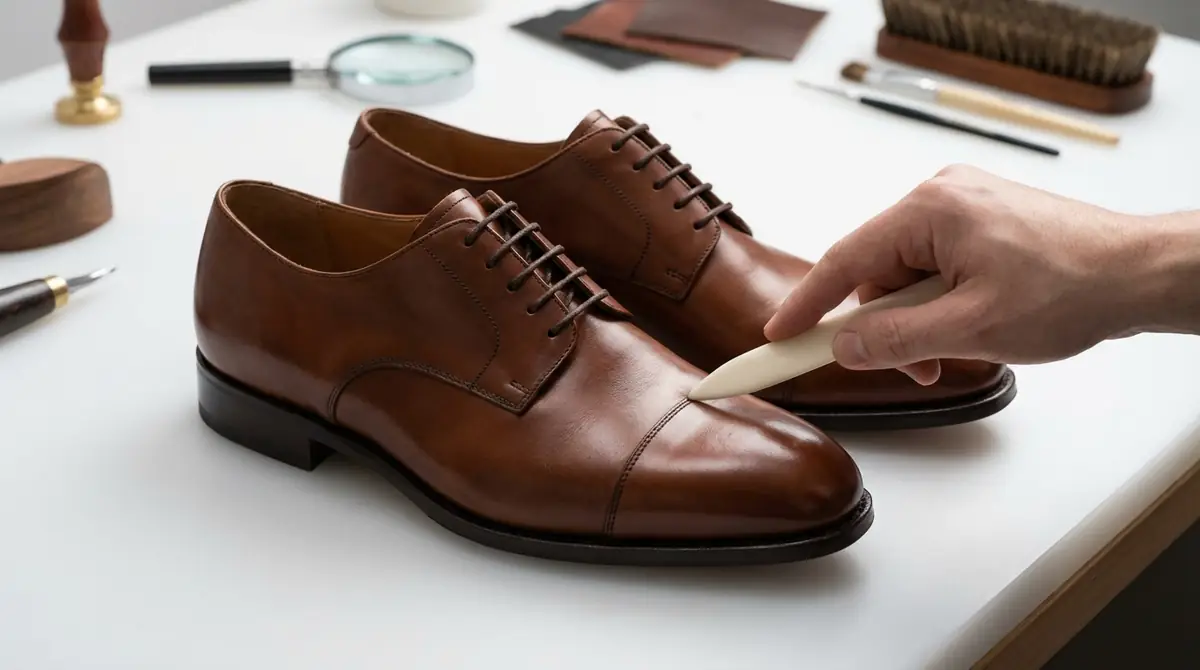 革靴のシワ入れでよくある質問