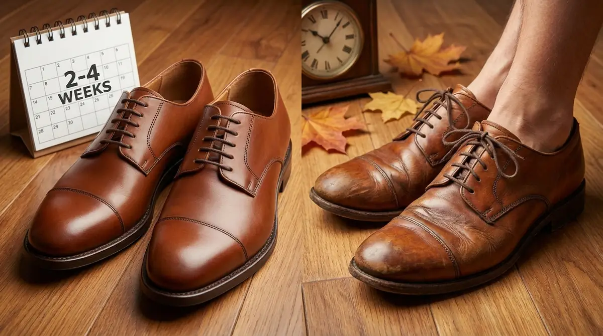 【結論】革靴が馴染むまでの期間は2〜4週間が目安