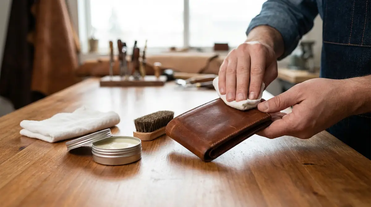 革財布を長く愛用するためのお手入れ方法