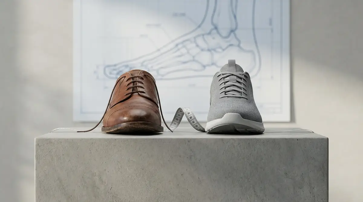 革靴とスニーカーのサイズが違う理由|基礎知識を理解する
