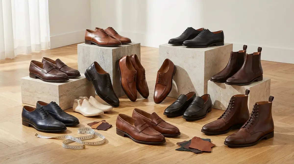 主要ブランド別サイズ感ガイド|革靴選びの参考に