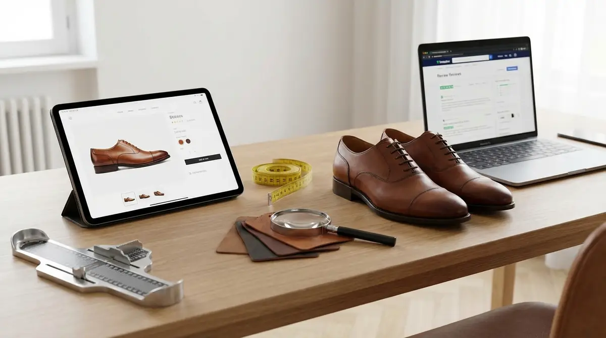 通販で革靴を買うときの失敗しない3つのコツ