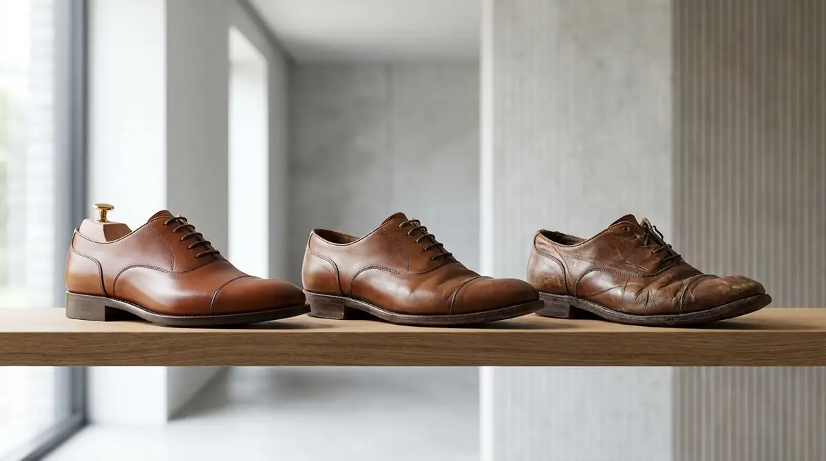 シューキーパーを入れないとどうなる？革靴の変化を時系列で解説