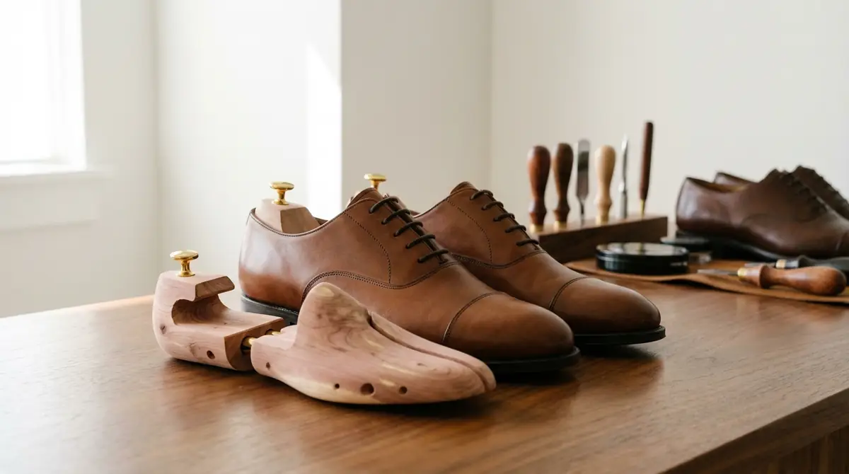 革靴を守るシューキーパーの効果3つ