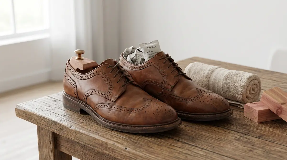 シューキーパーがないときの代用品と注意点