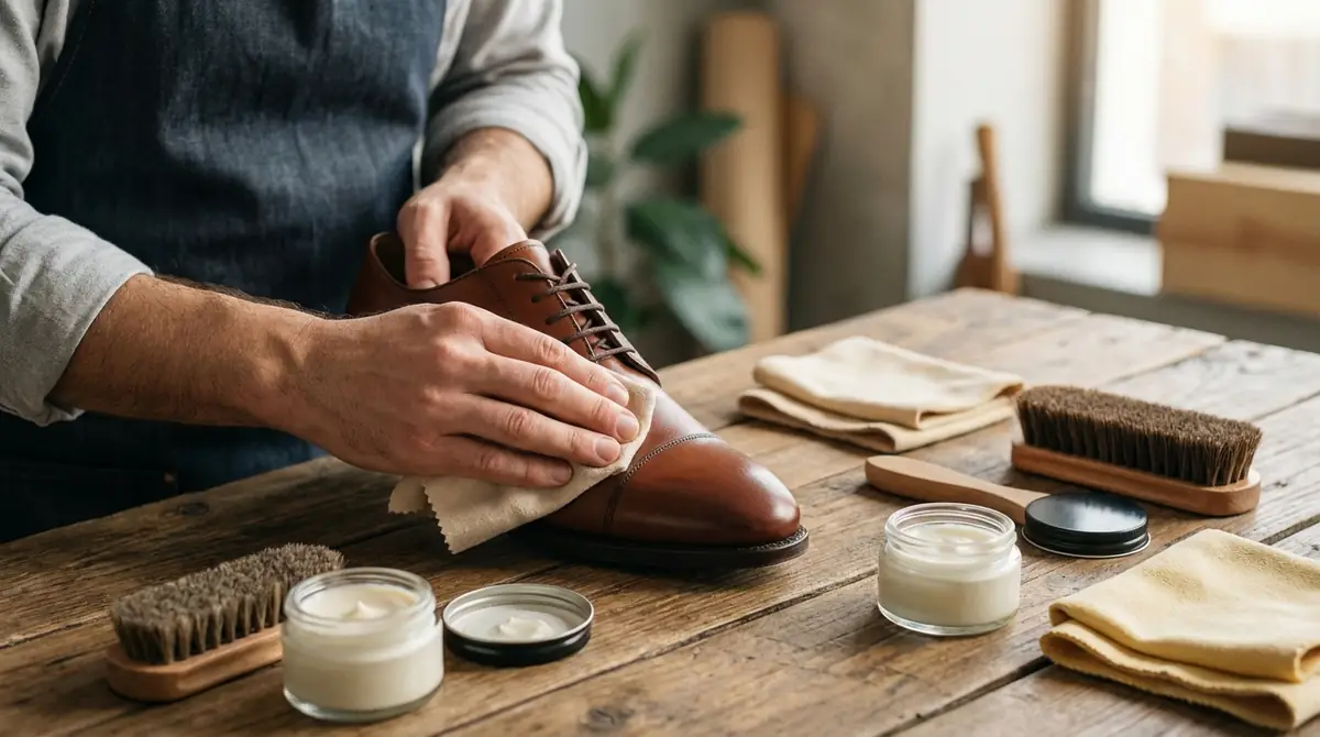 革靴クリームの正しい塗り方｜5ステップで簡単ケア