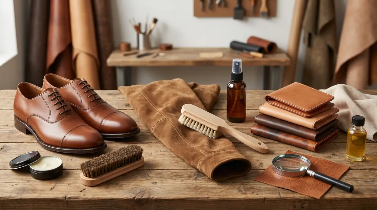 革の種類別｜手入れ方法の注意点と判別方法