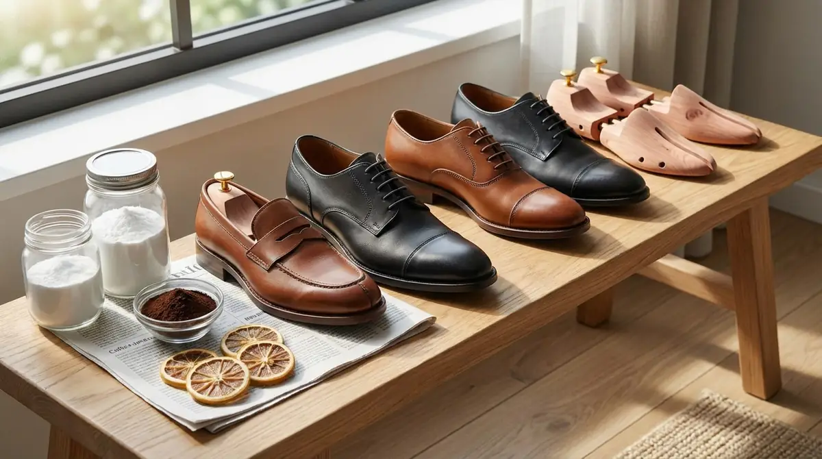 家庭でできる革靴の臭いの取り方6選【実践編】