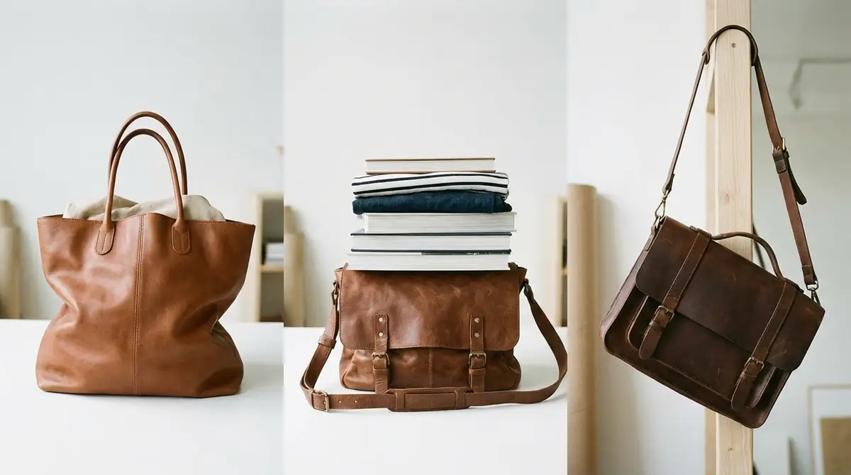 革バッグが型崩れする3つの原因