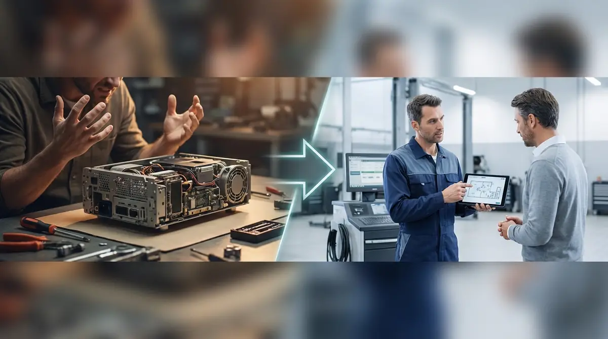 自分で直せない場合は?修理業者への依頼ガイド