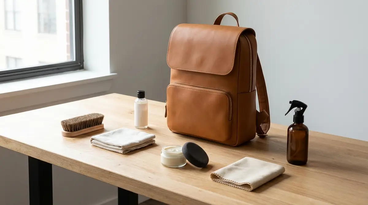 【実践】革リュックの手入れ方法5ステップ