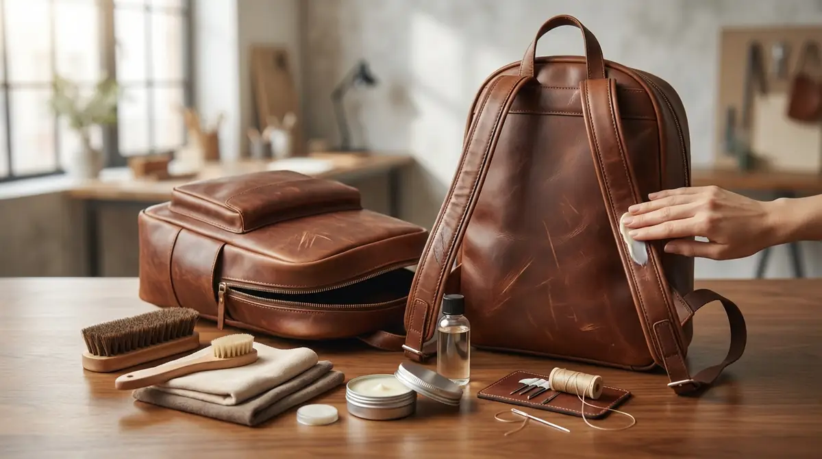 【トラブル別】革リュックの手入れ＆対処法