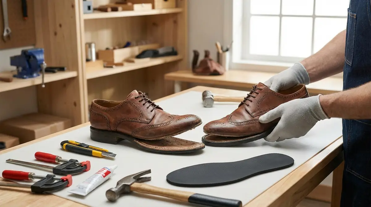 革靴のソール交換は自分でできる？DIYの現実