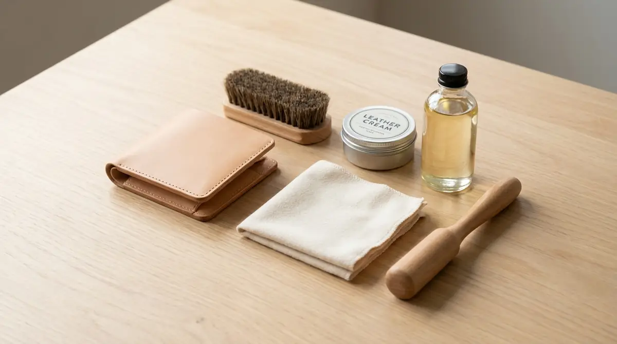 ヌメ革財布の手入れに必要な道具リスト