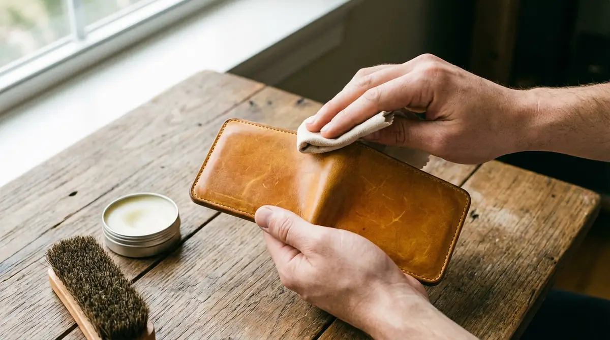 ヌメ革財布に手入れが必要な理由
