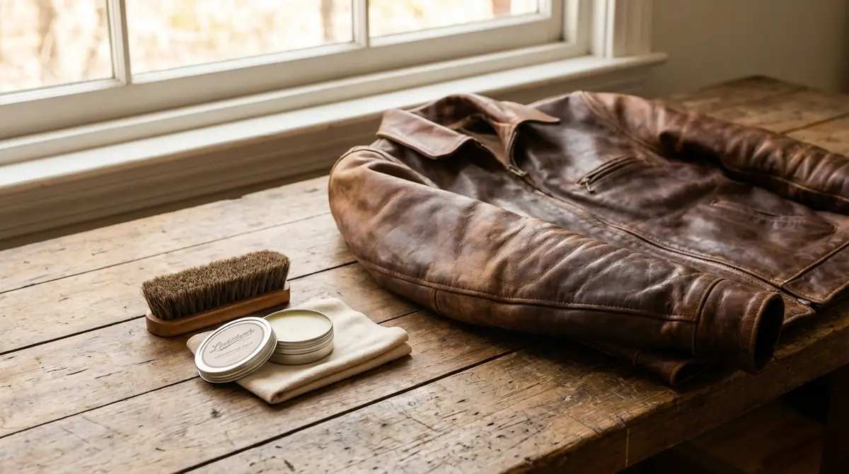 革ジャンの経年変化を早める・美しく育てる7つのコツ