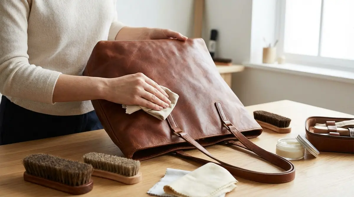 革バッグを長く使うためのお手入れ方法