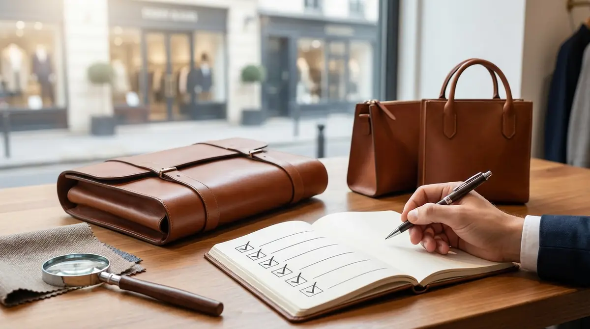 革バッグ購入前のチェックリスト5項目