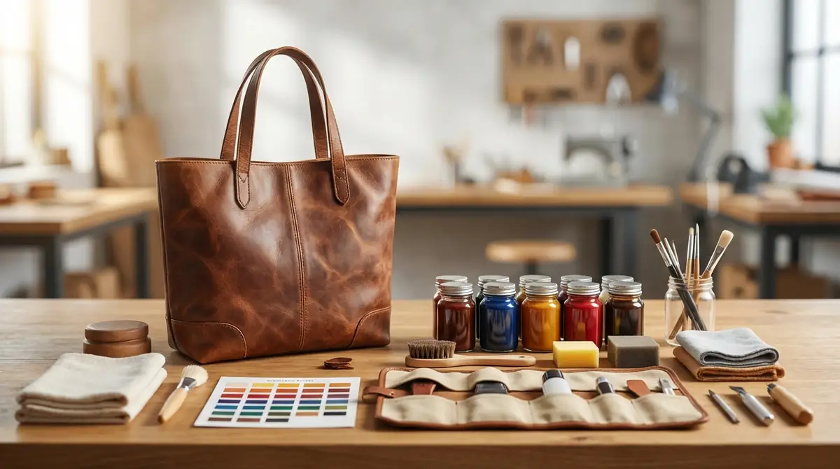 革バッグの色落ち補修に必要な道具と選び方