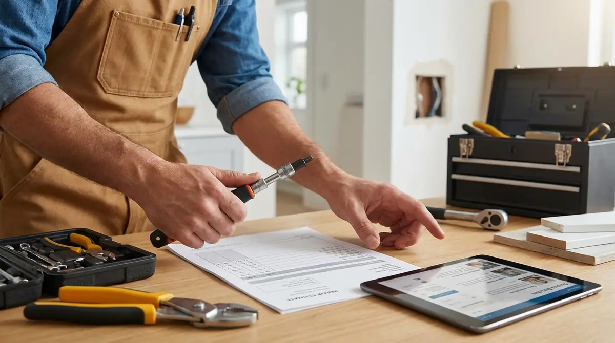 自分で補修できない場合の依頼先と費用目安