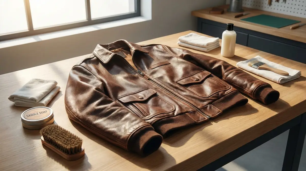 革ジャンの手入れ方法｜実践5ステップ