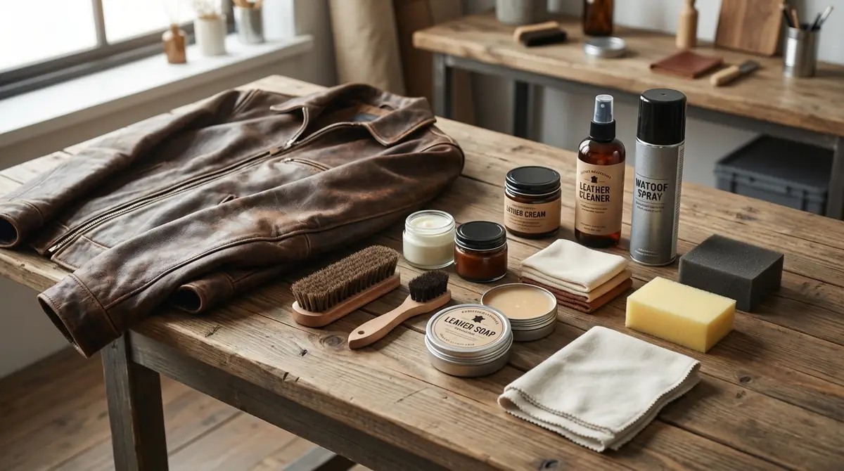 革ジャンの手入れに必要な道具一覧