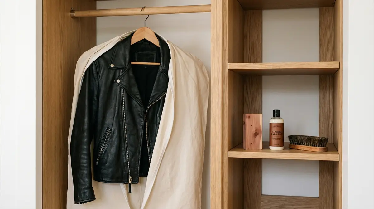 革ジャン保管で守るべき3つの基本原則