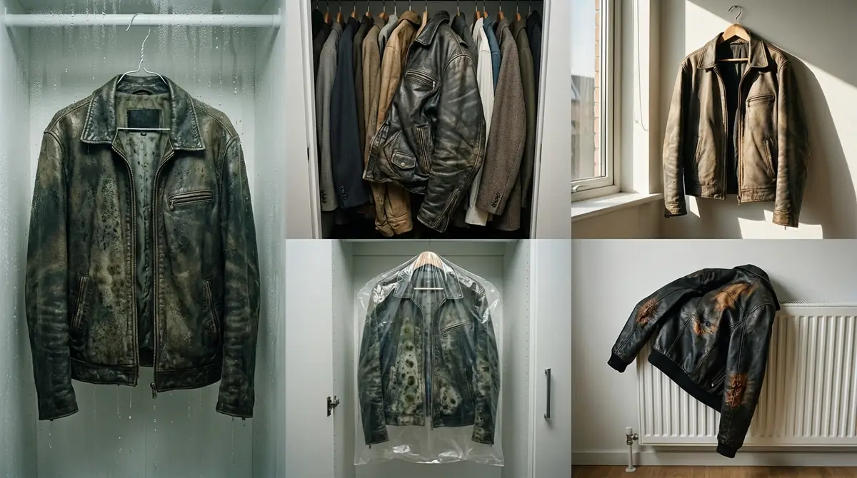 革ジャン保管でやってはいけないNG行為5選