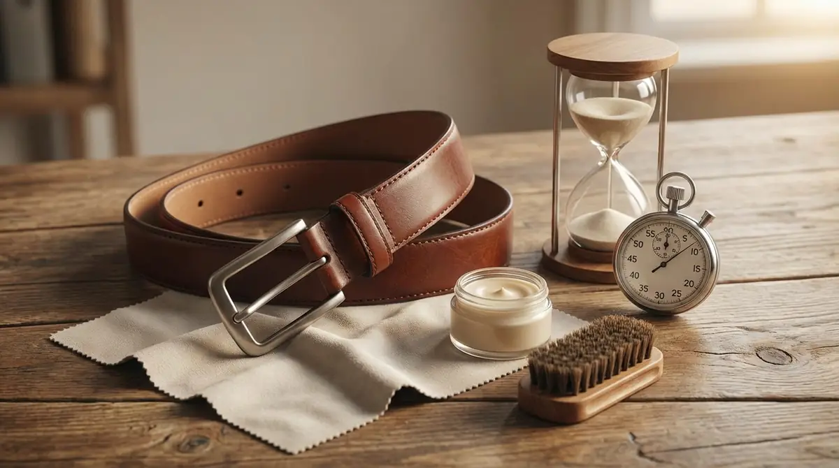 革ベルトの手入れは月1回・5分でOK｜基本の流れを解説
