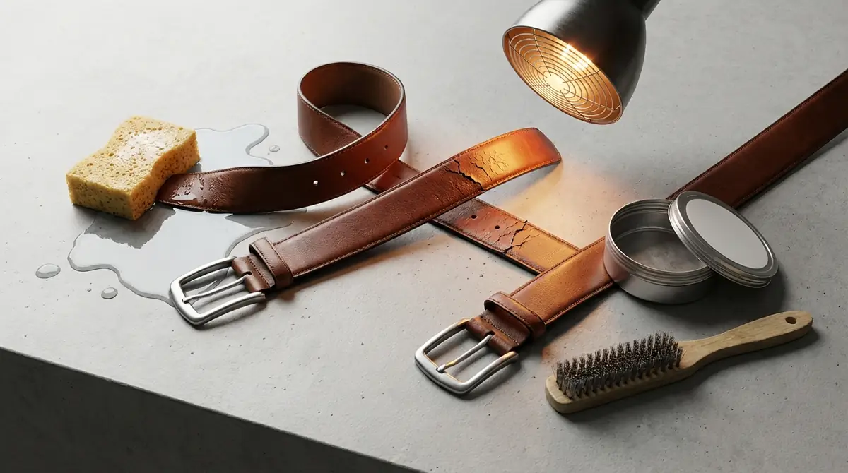 革ベルトの手入れでやってはいけないNG行為6選