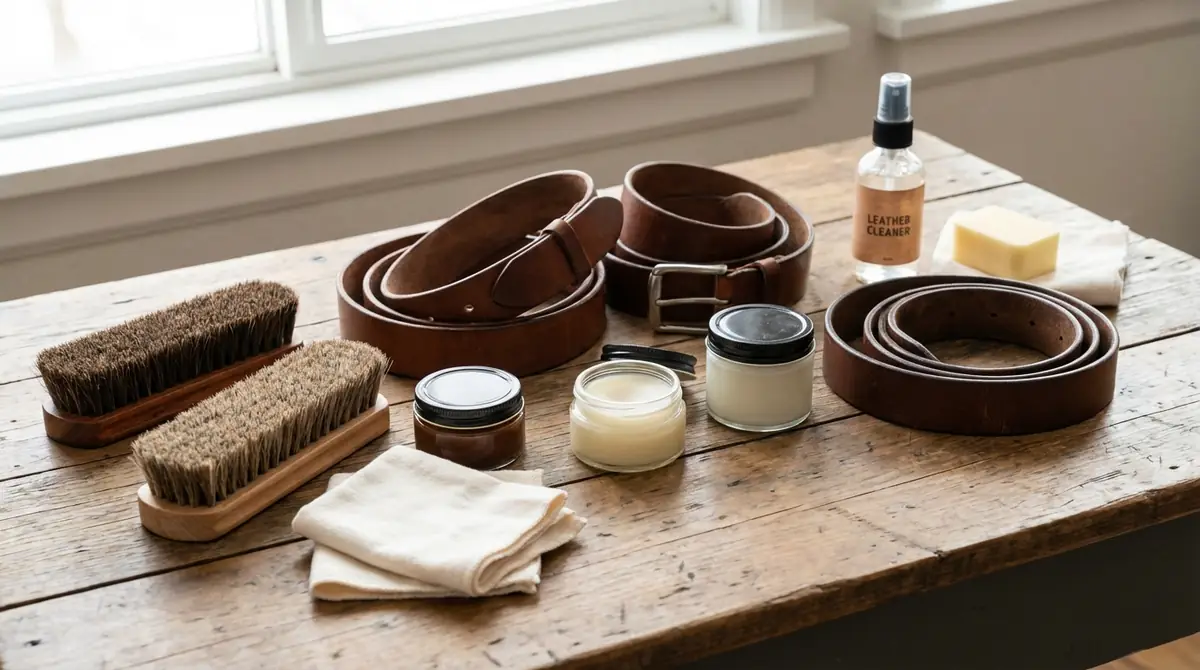 革ベルトの手入れにおすすめの用品5選｜初心者はこれを揃えればOK