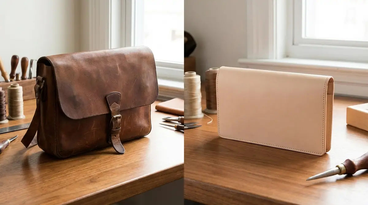 サドルレザーとヌメ革の違い|混同しやすい2つを徹底比較