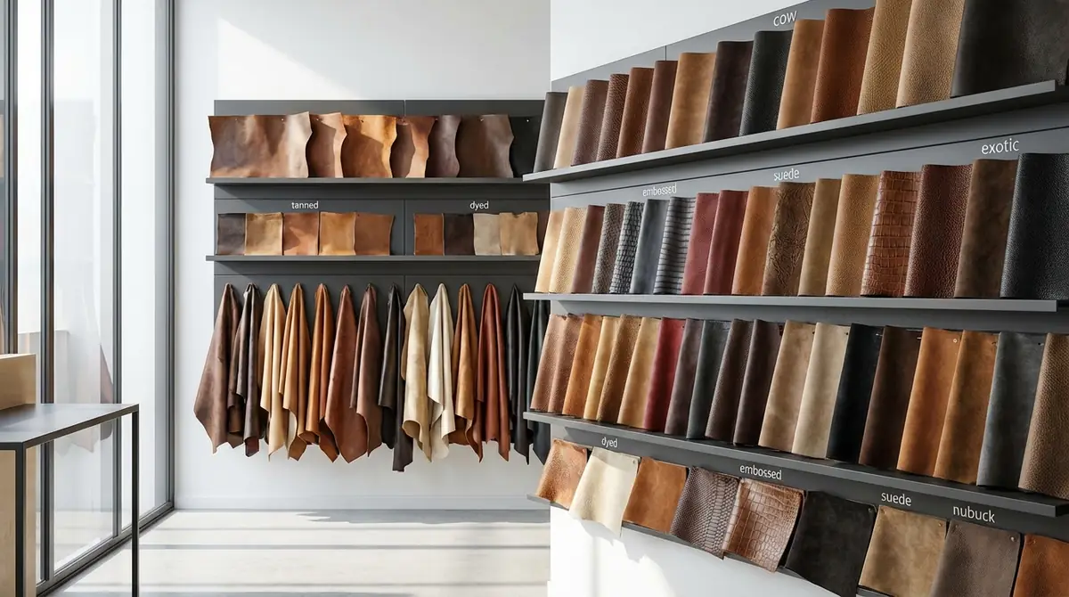 【早見表】革の種類を動物別・加工別に一覧で紹介