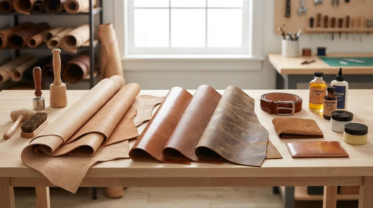 加工方法別|革の種類と仕上げの違い