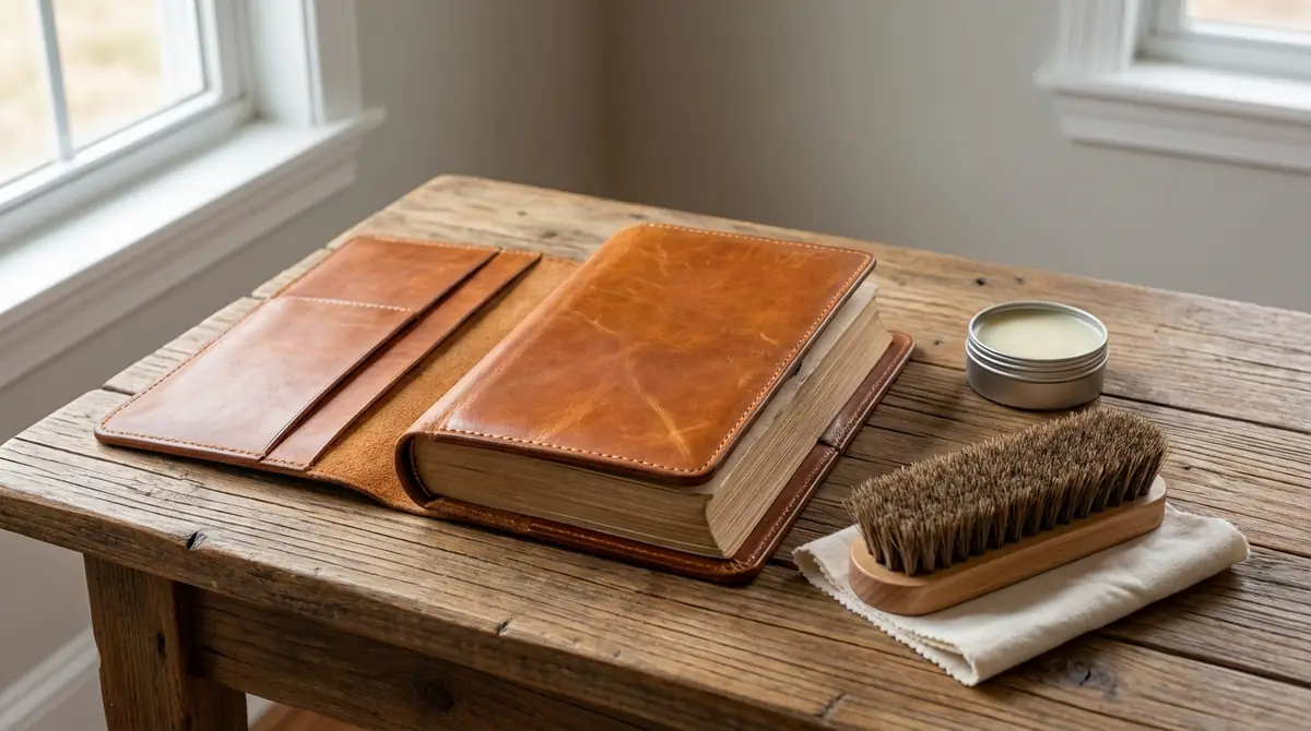革のブックカバーを長く愛用するためのお手入れ方法
