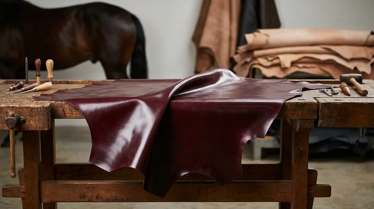コードバンとは馬の臀部から採れる希少な高級革素材
