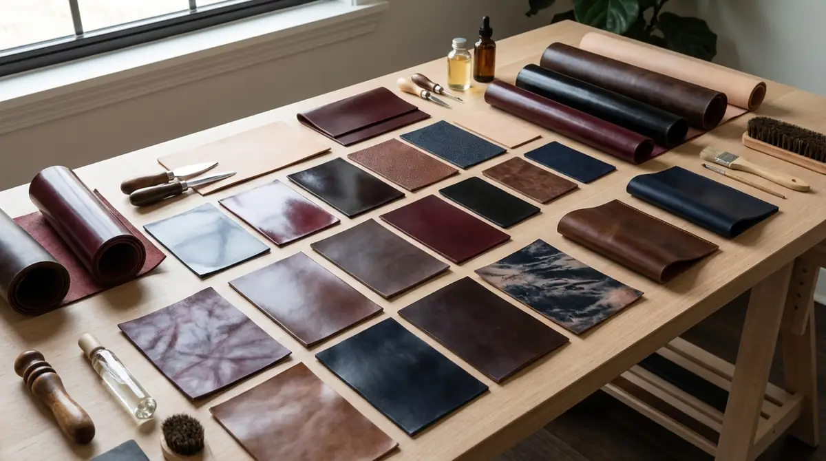 コードバンの種類｜タンナー・仕上げ方法による違い