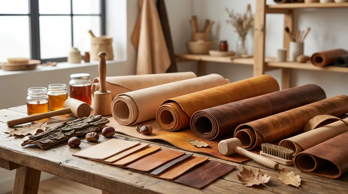 ヌメなめし（タンニンなめし）の特徴｜メリット・デメリットを解説