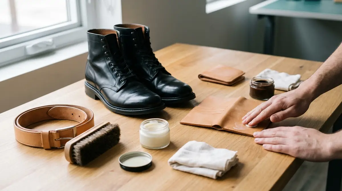 クロムなめし・ヌメ革のお手入れ方法