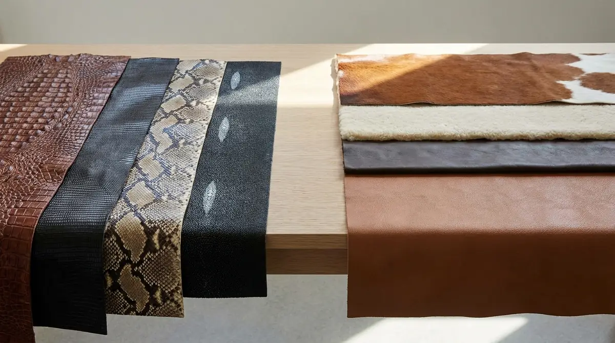 エキゾチックレザーとは？一般的な革との違い