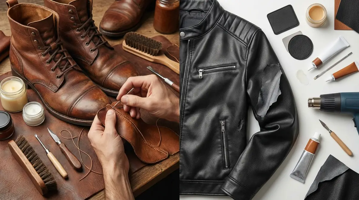 本革と合皮で異なる補修のポイント