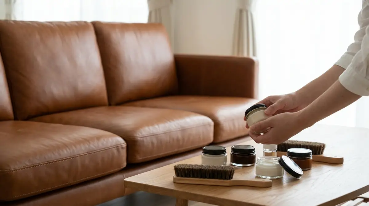 失敗しないレザーソファ用クリームの選び方