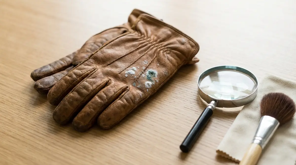 革手袋にカビ発見!まず確認すべき3つのポイント
