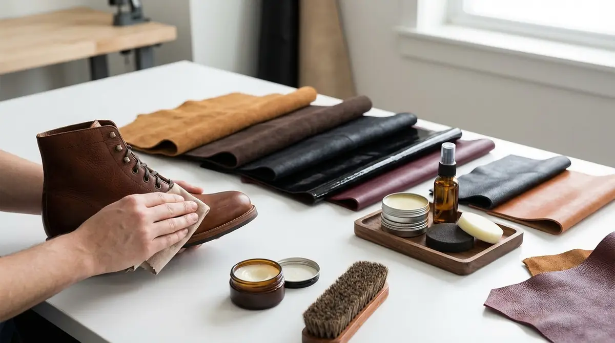 革の種類別|手入れ時の注意点