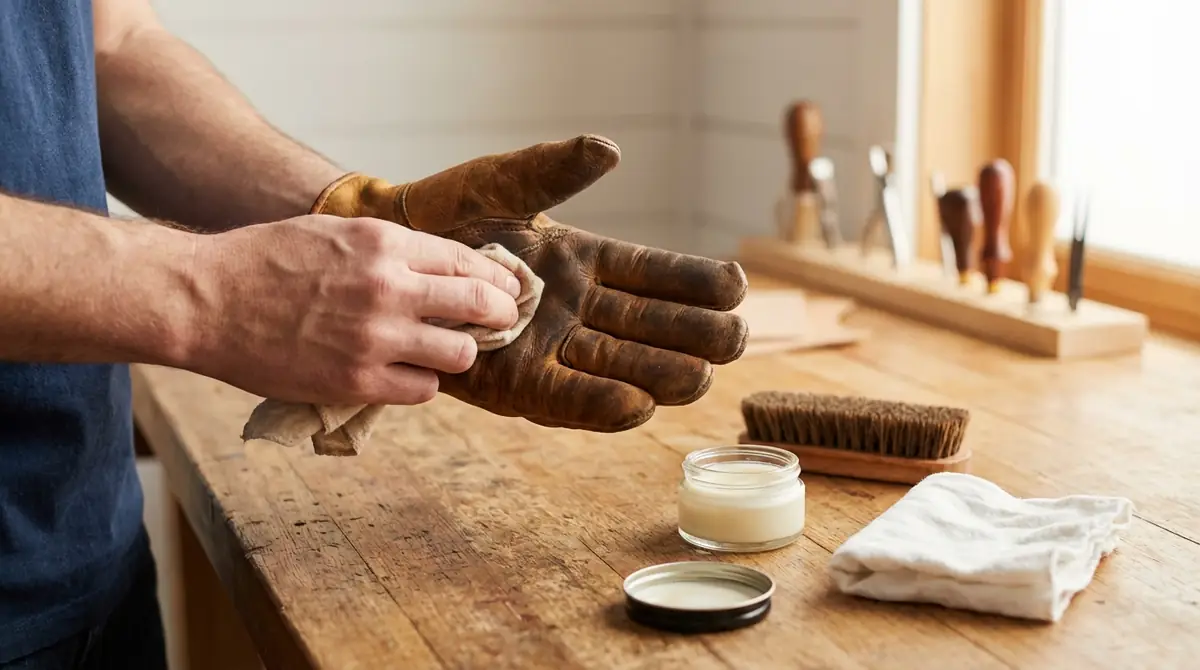 【結論】硬くなった革手袋を柔らかくする3ステップ