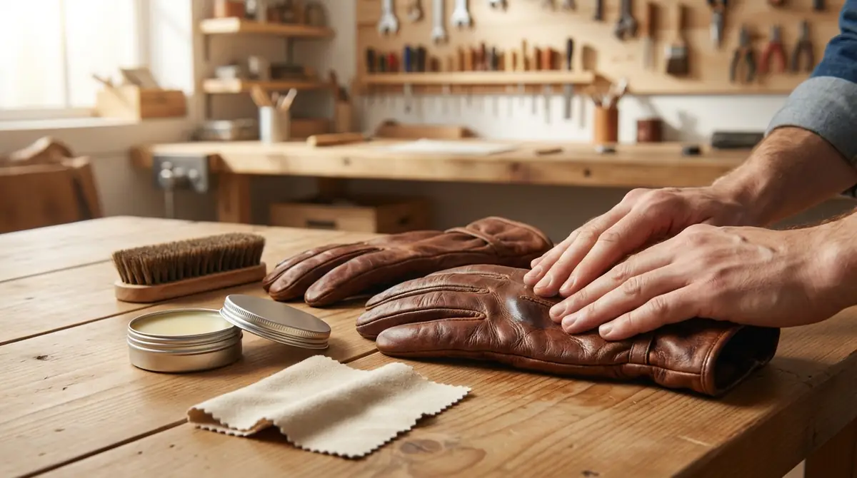 革手袋を硬くさせない日常メンテナンス習慣